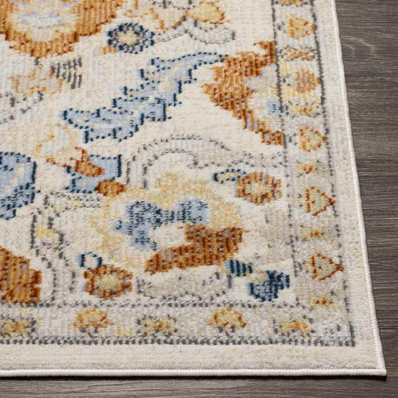 Deer Grove Traditional Ivory Area Rug