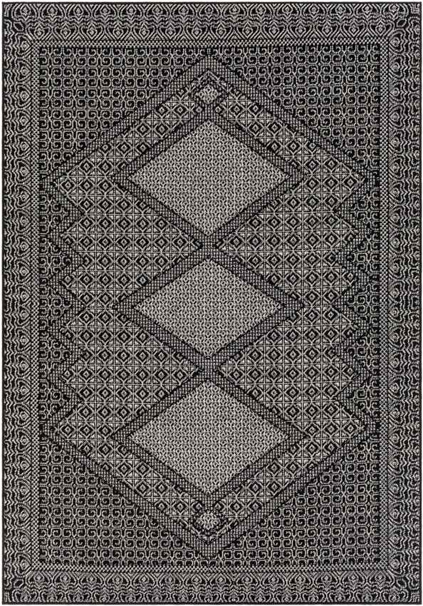 Williams Creek Global Black Area Rug