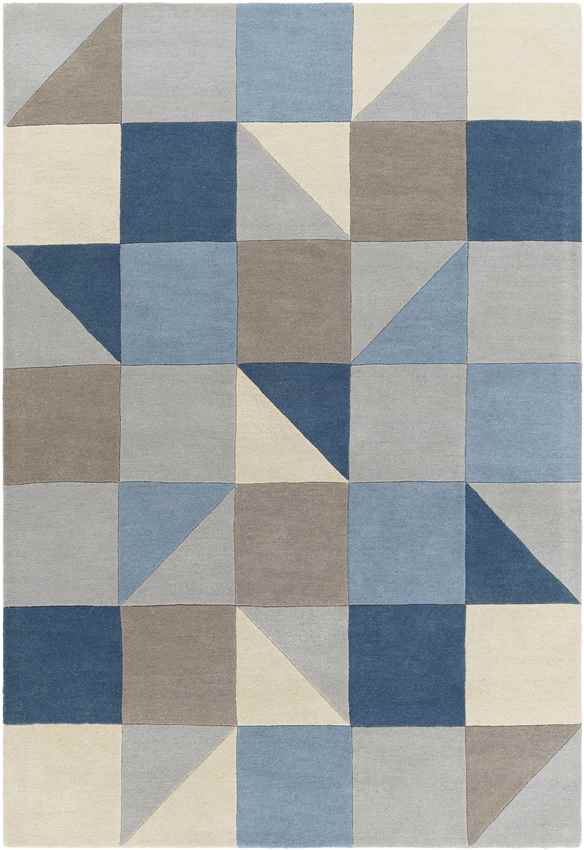 Paragon Modern Pale Blue Area Rug