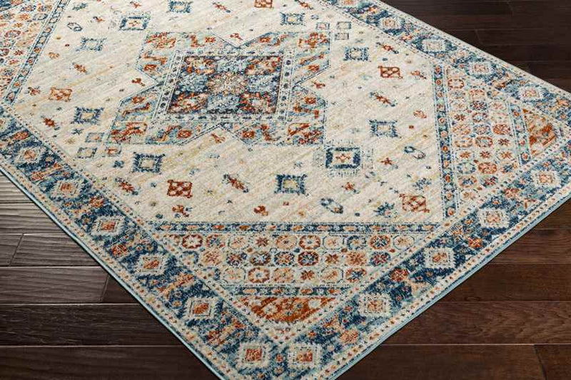 Dearborn Traditional Cream Area Rug