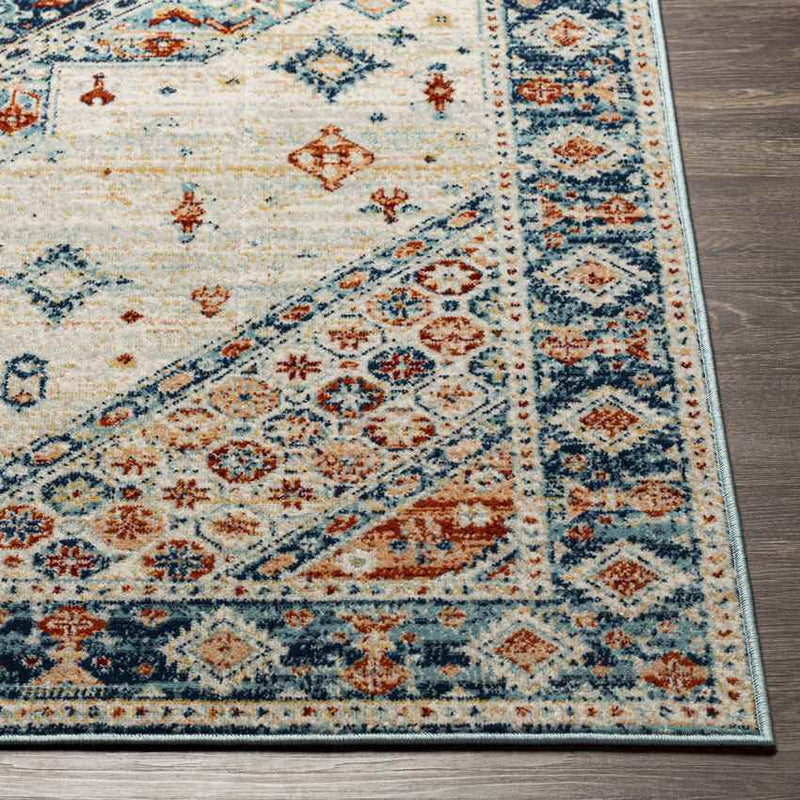 Dearborn Traditional Cream Area Rug