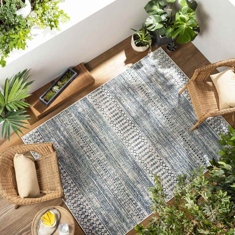 Advance Global Pale Blue Area Rug