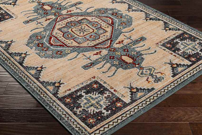 Bruceville Global Peach Area Rug