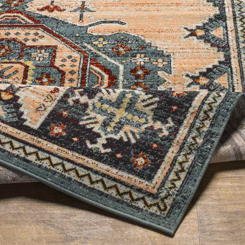 Bruceville Global Peach Area Rug