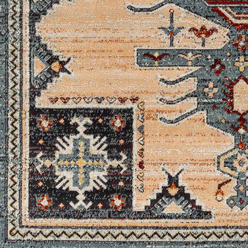 Bruceville Global Peach Area Rug