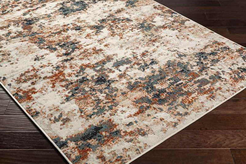 Burnettsville Modern Rust Area Rug