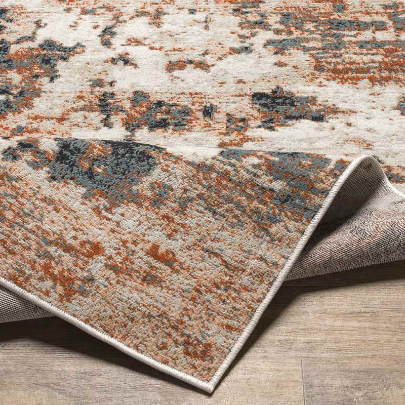 Burns Harbor Modern Rust Area Rug