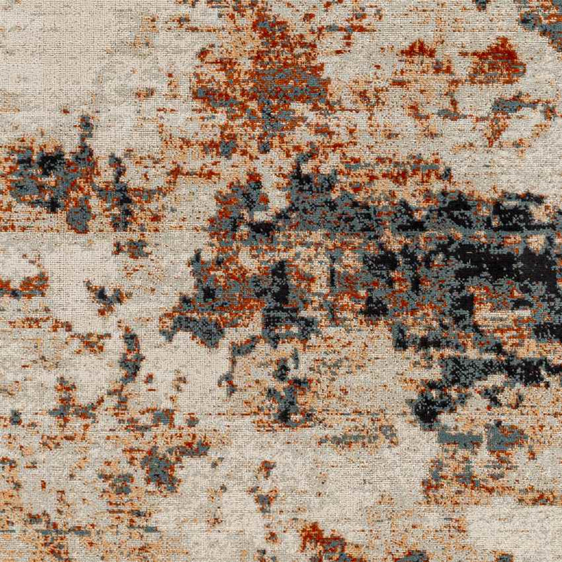 Burns Harbor Modern Rust Area Rug