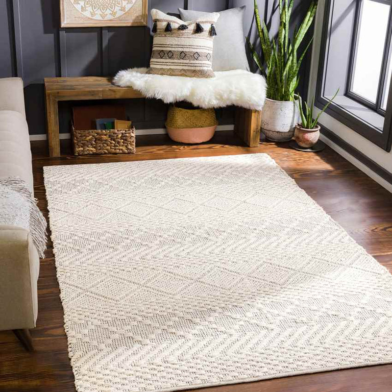 Sue Global Cream Area Rug