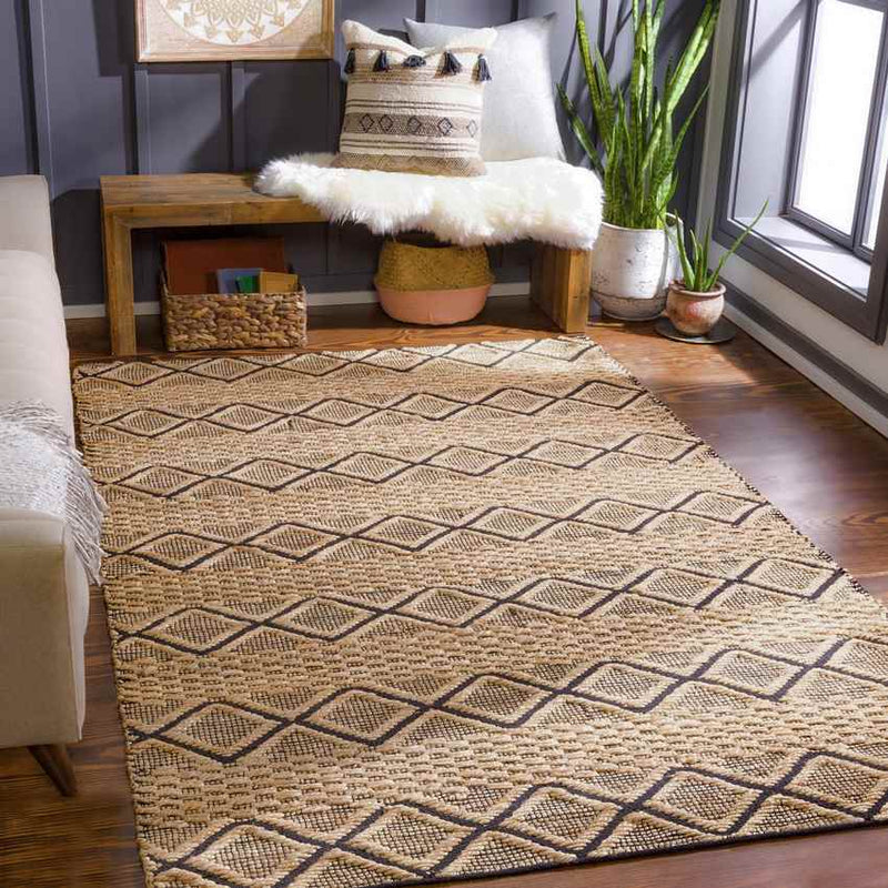 Lake Station Global Tan Area Rug