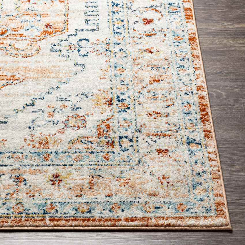 Cedar Lake Traditional Orange Area Rug