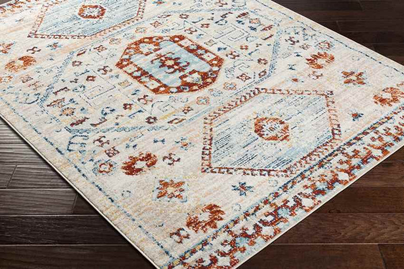 Riczi Traditional Ivory Area Rug