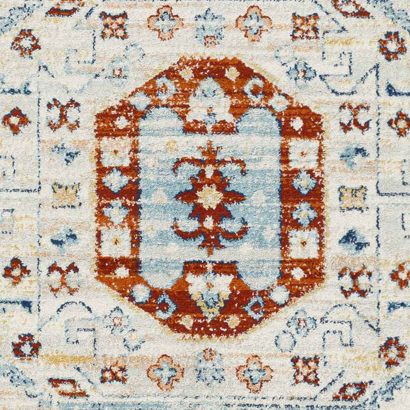 Riczi Traditional Ivory Area Rug