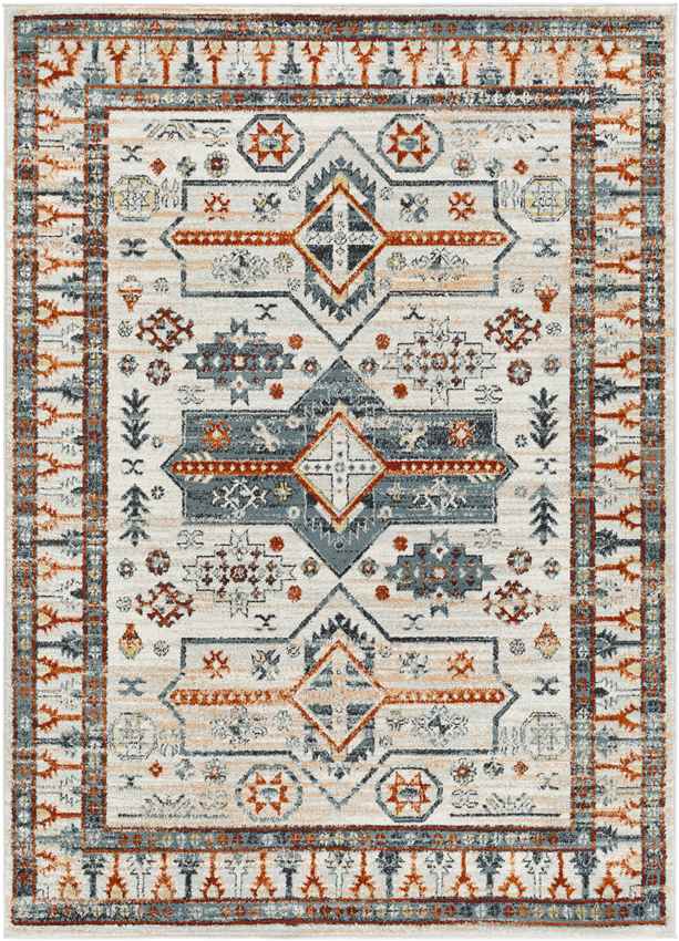 Culver Traditional Navy Area Rug