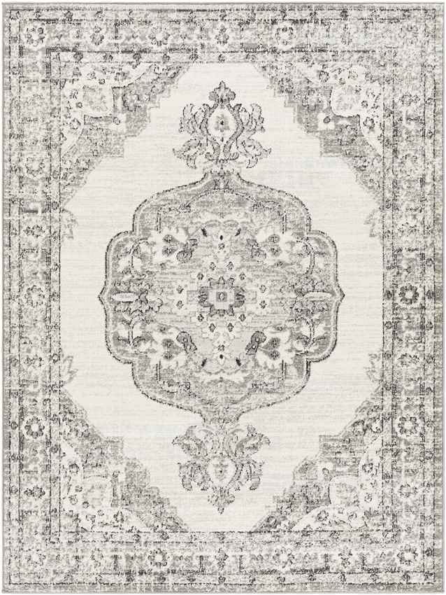 Dugger Traditional Gray Area Rug