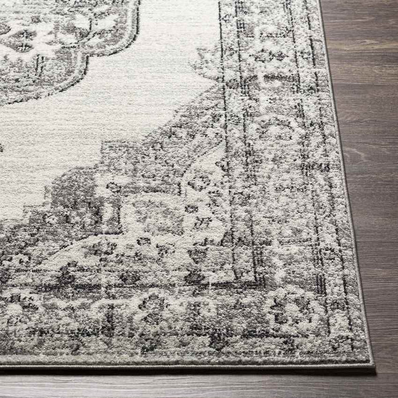 Dugger Traditional Gray Area Rug