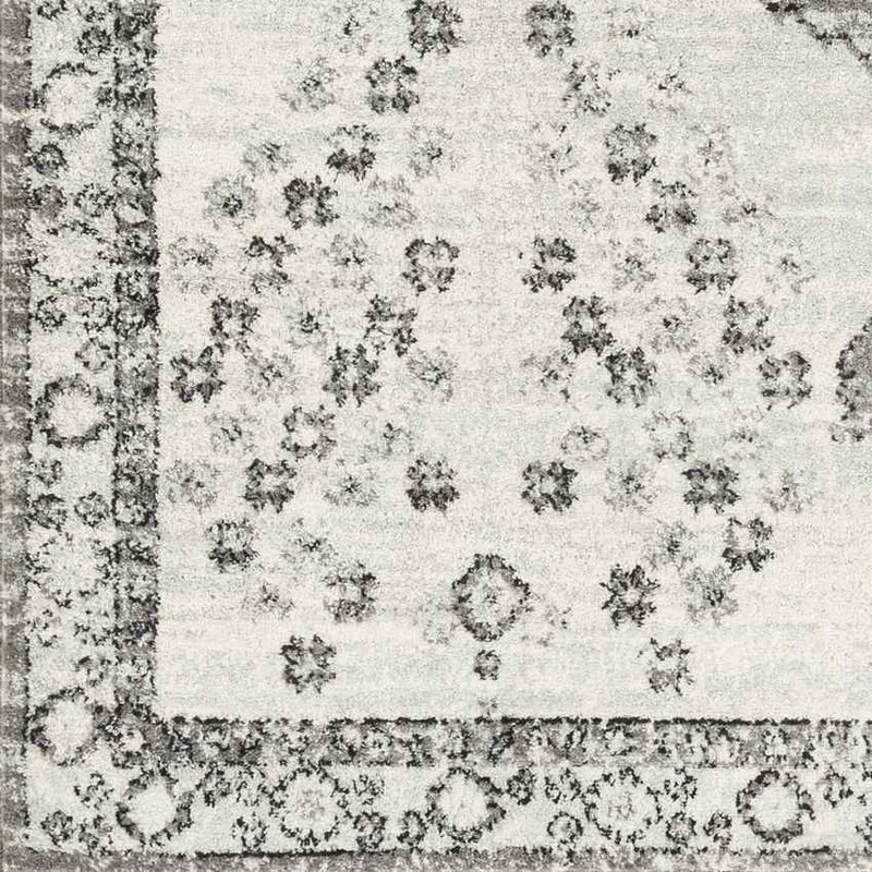 Economy Traditional Gray Area Rug