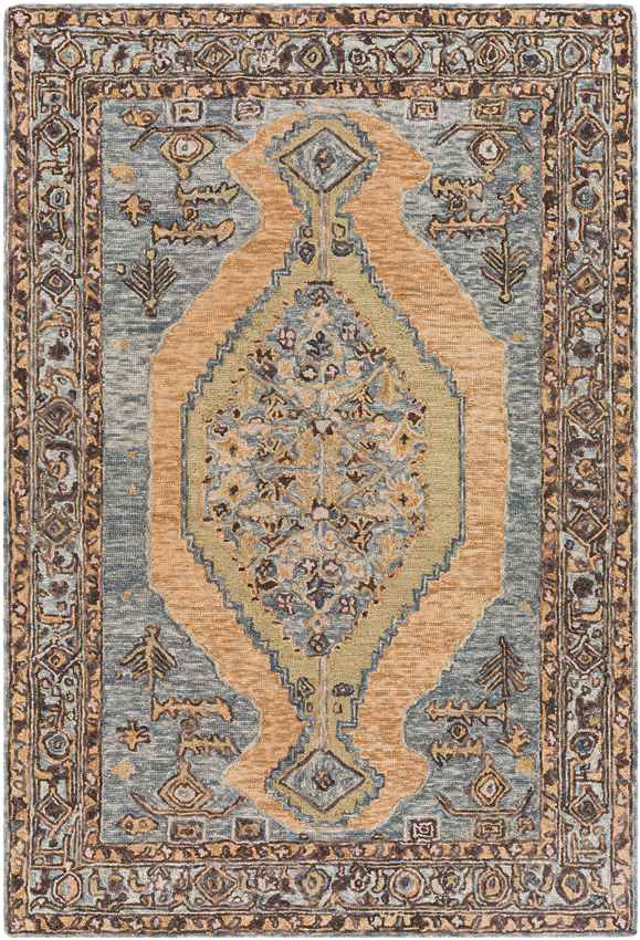 McCullom Lake Traditional Peach Area Rug