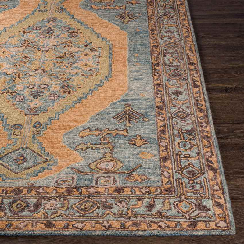 McCullom Lake Traditional Peach Area Rug