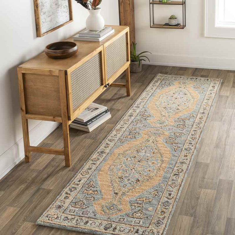 McCullom Lake Traditional Peach Area Rug