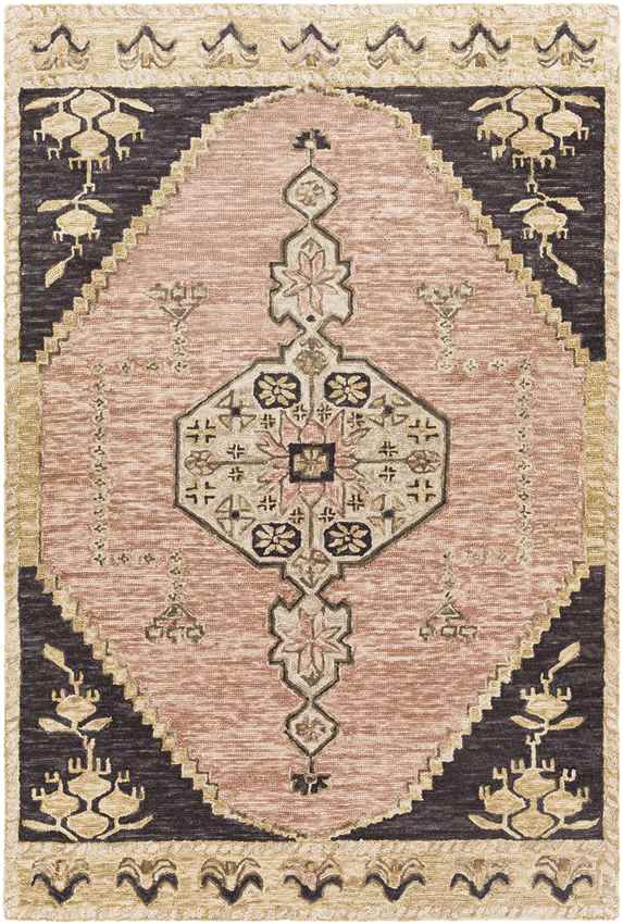 Kornhorn Traditional Blush Area Rug