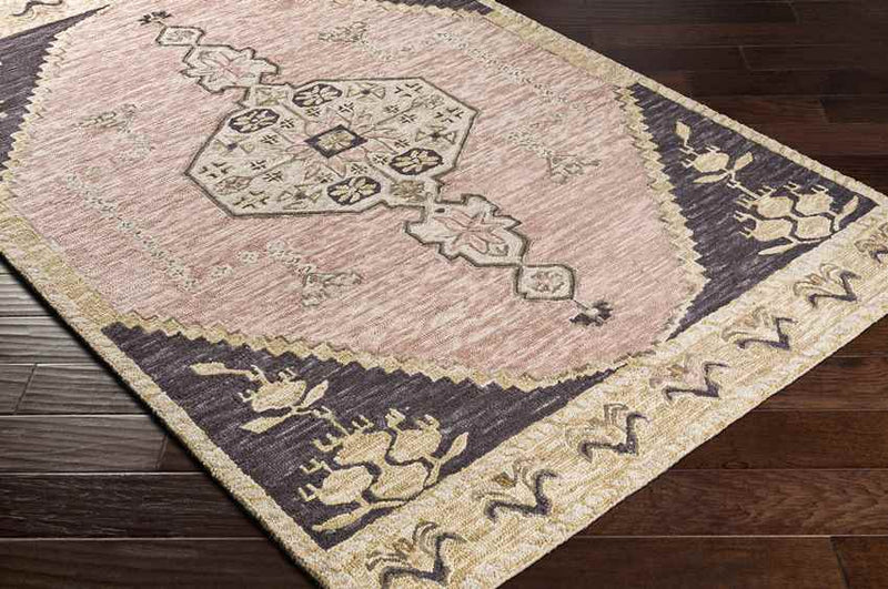 Kornhorn Traditional Blush Area Rug