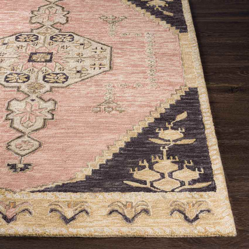 Kornhorn Traditional Blush Area Rug