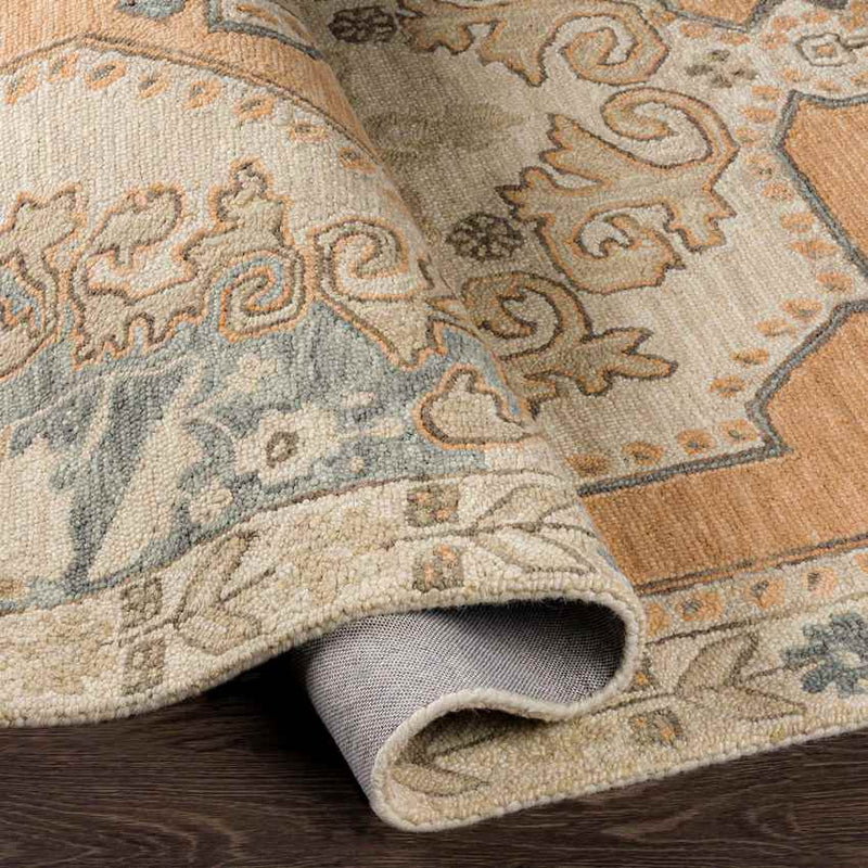 Mill Creek Traditional Peach Area Rug