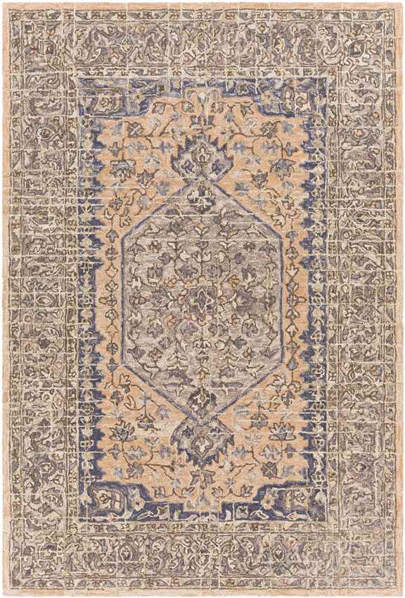 Mill Shoals Traditional Taupe Area Rug