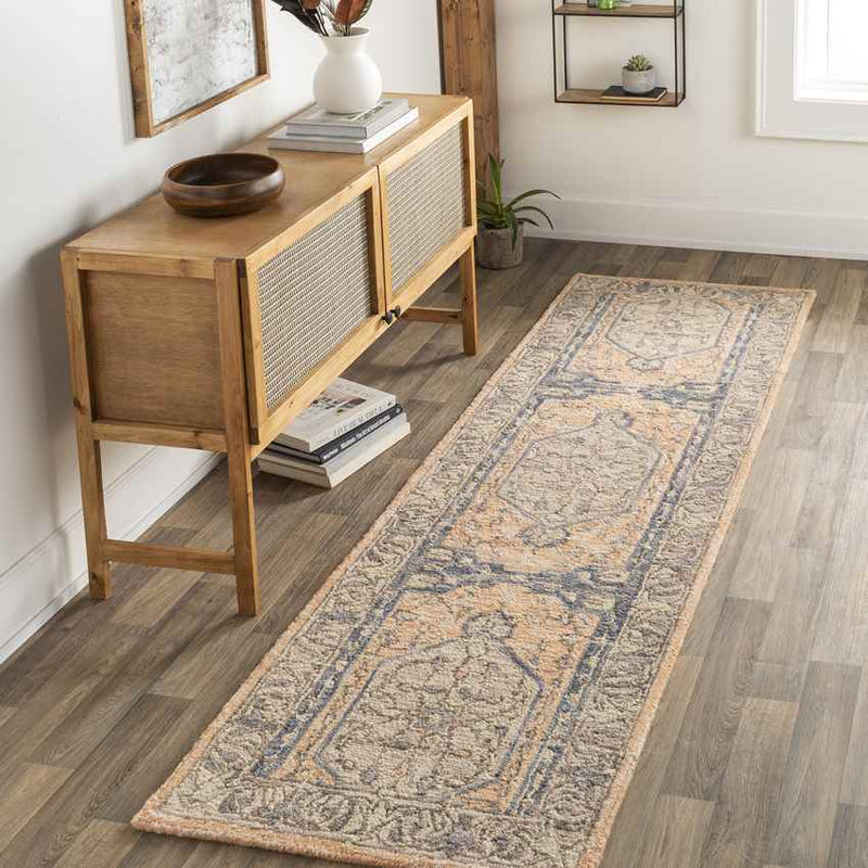 Mill Shoals Traditional Taupe Area Rug