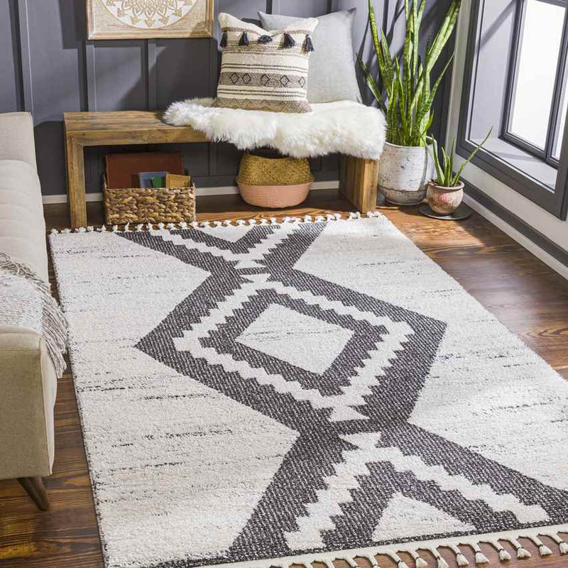 Indianapolis Global Black Area Rug