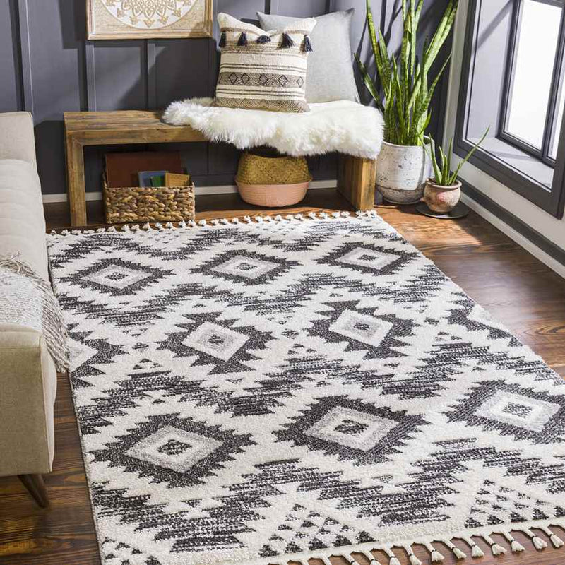 Carmel Global Black Area Rug