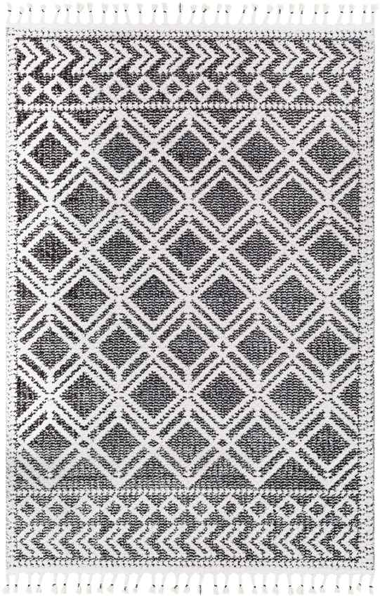 Noblesville Global Black Area Rug