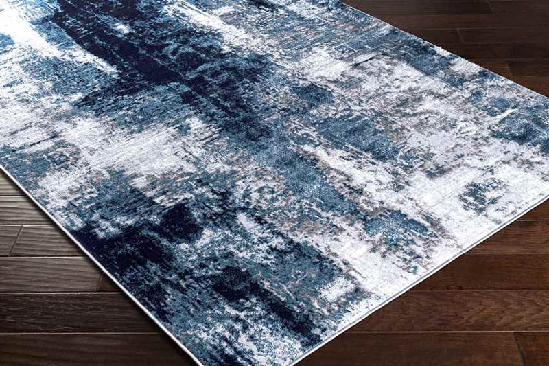 Dole Modern Dark Teal Area Rug