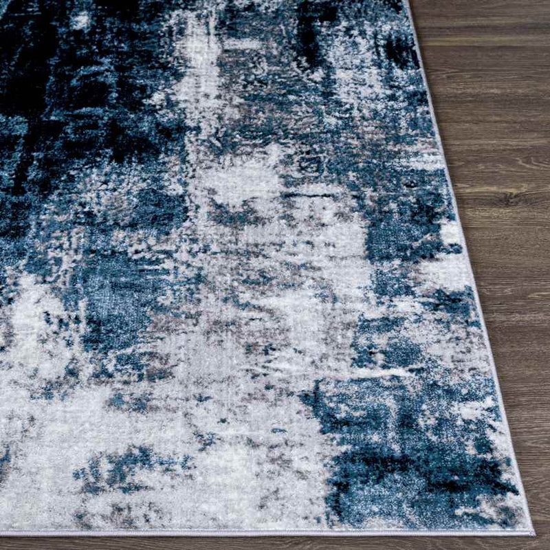 Dole Modern Dark Teal Area Rug