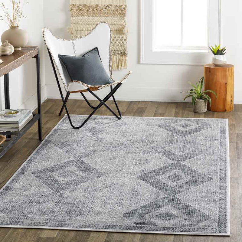 Ralston Global Charcoal Area Rug