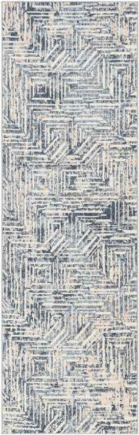 Rathbun Modern Navy Area Rug