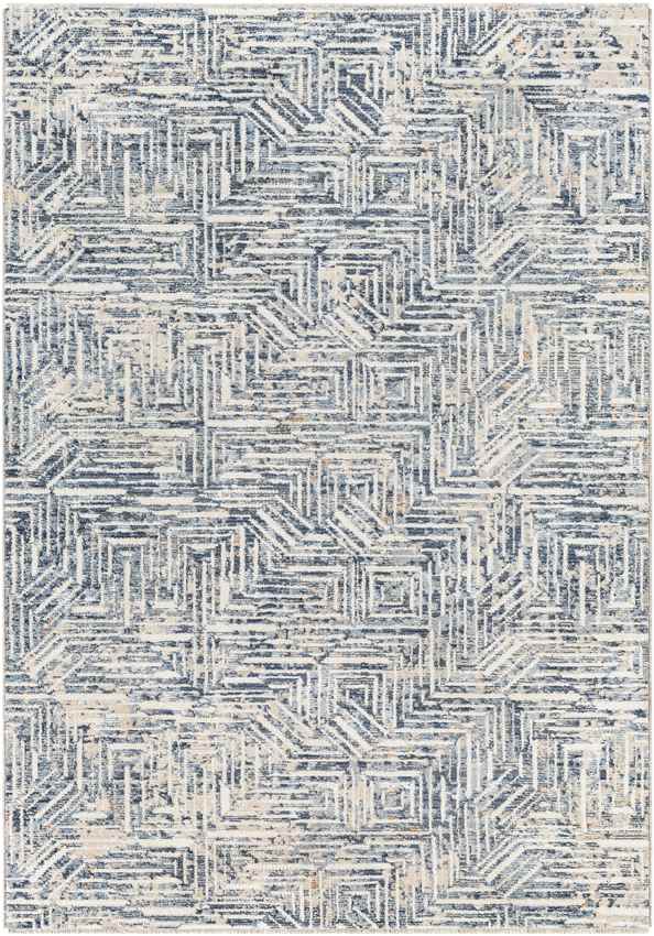 Rathbun Modern Navy Area Rug