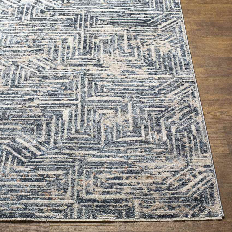 Rathbun Modern Navy Area Rug