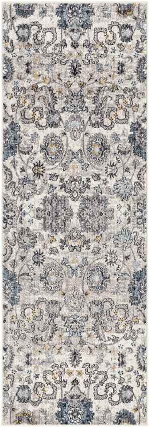 Riceville Traditional Ivory Area Rug