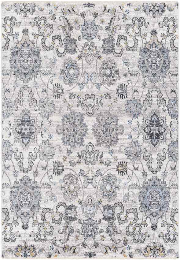 Riceville Traditional Ivory Area Rug