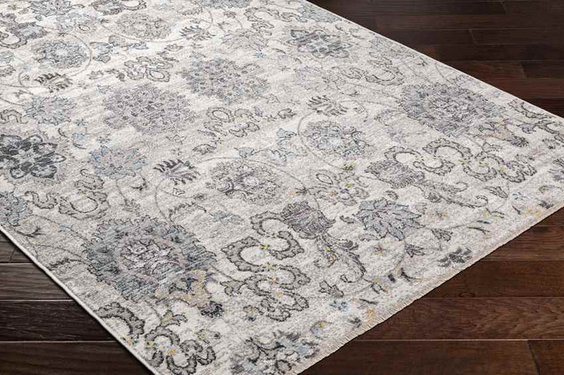 Riceville Traditional Ivory Area Rug