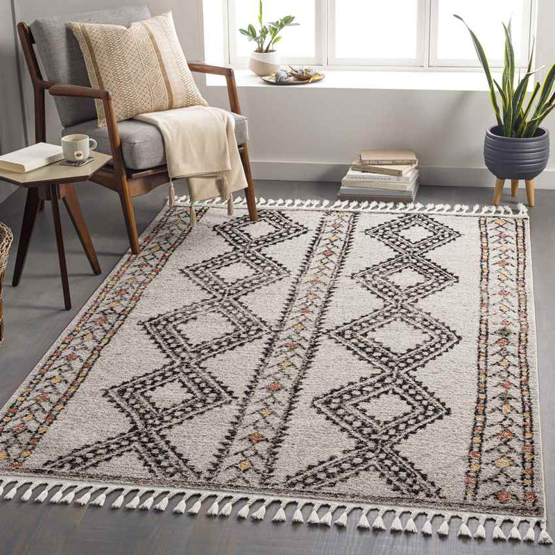 Rock Valley Global Dark Brown Area Rug