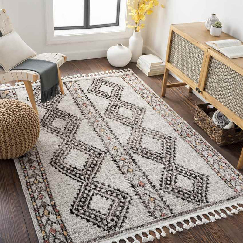 Rock Valley Global Dark Brown Area Rug