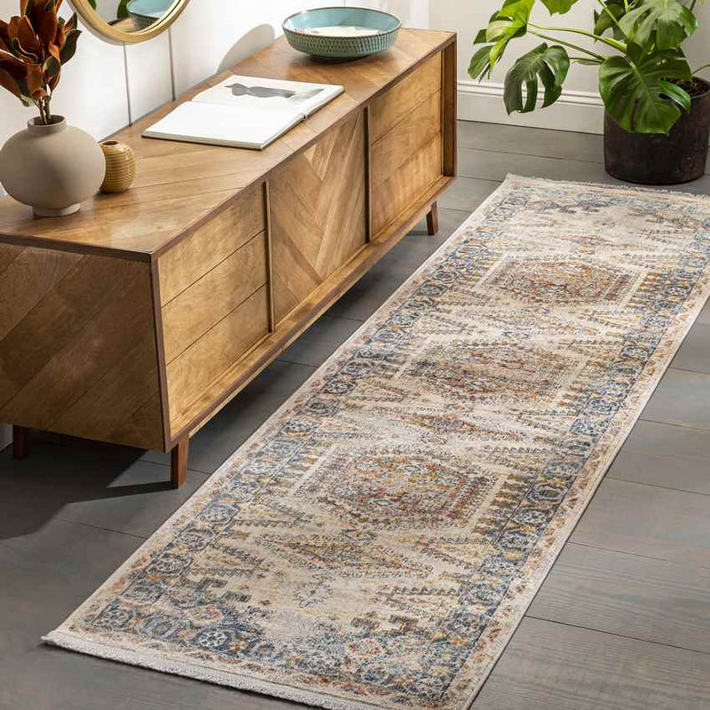 Searsboro Traditional Beige Area Rug