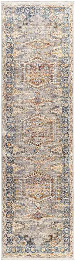 Searsboro Traditional Denim Area Rug