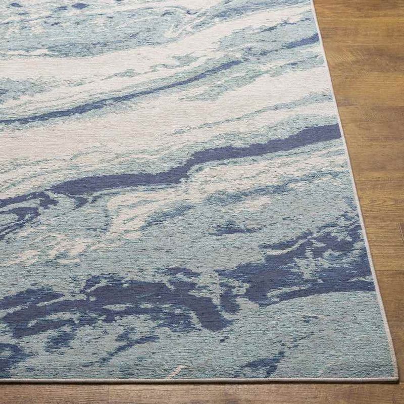 Stacyville Modern Pale Blue Area Rug