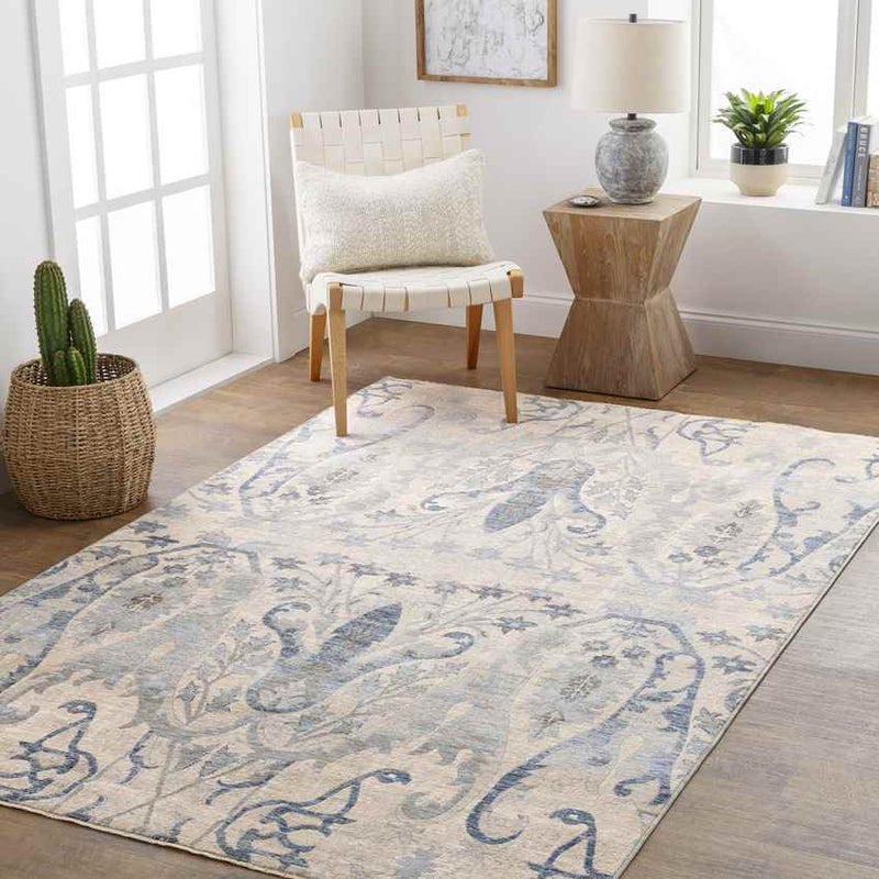 Volga Traditional Beige Area Rug