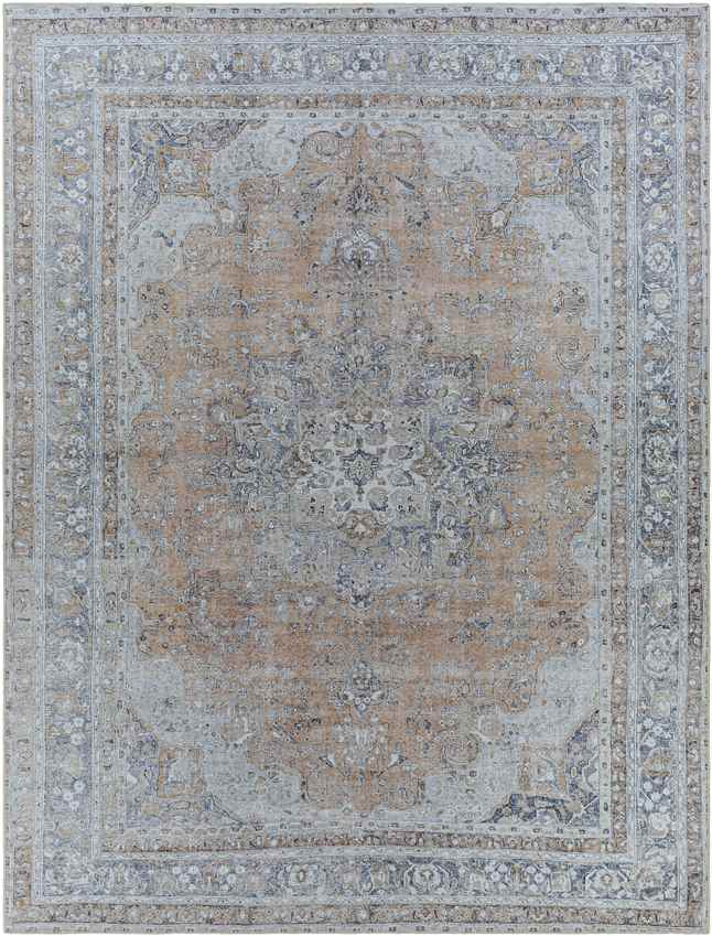 Westphalia Traditional Slate Washable Area Rug