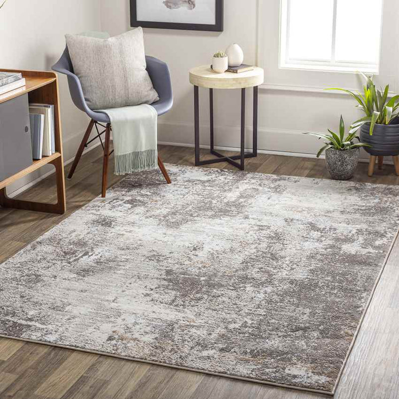 Grand Mound Modern Beige Area Rug